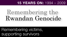 Remember the Rwandan genocide