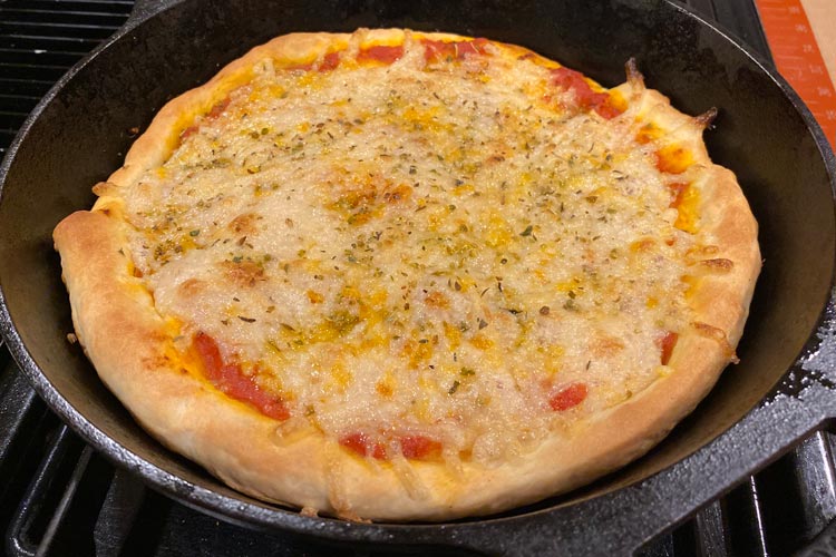 A vegan pizza made with another great pizza crust recipe